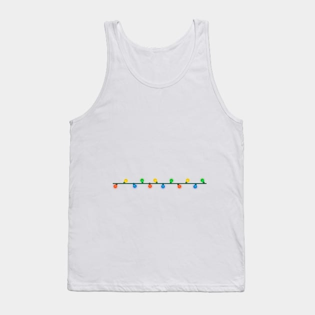 Christmas Lights Tank Top by DulceDulce